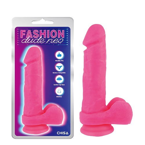 8.2'' Dual Density Cock Dildo Pink