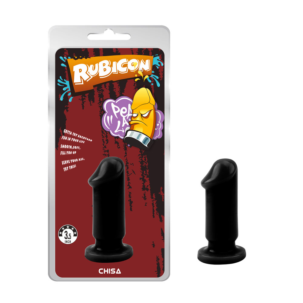 Evil Dildo Plug S-черен